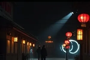 《半城烟火》夜市摊位上升腾的热气与灯泡光晕